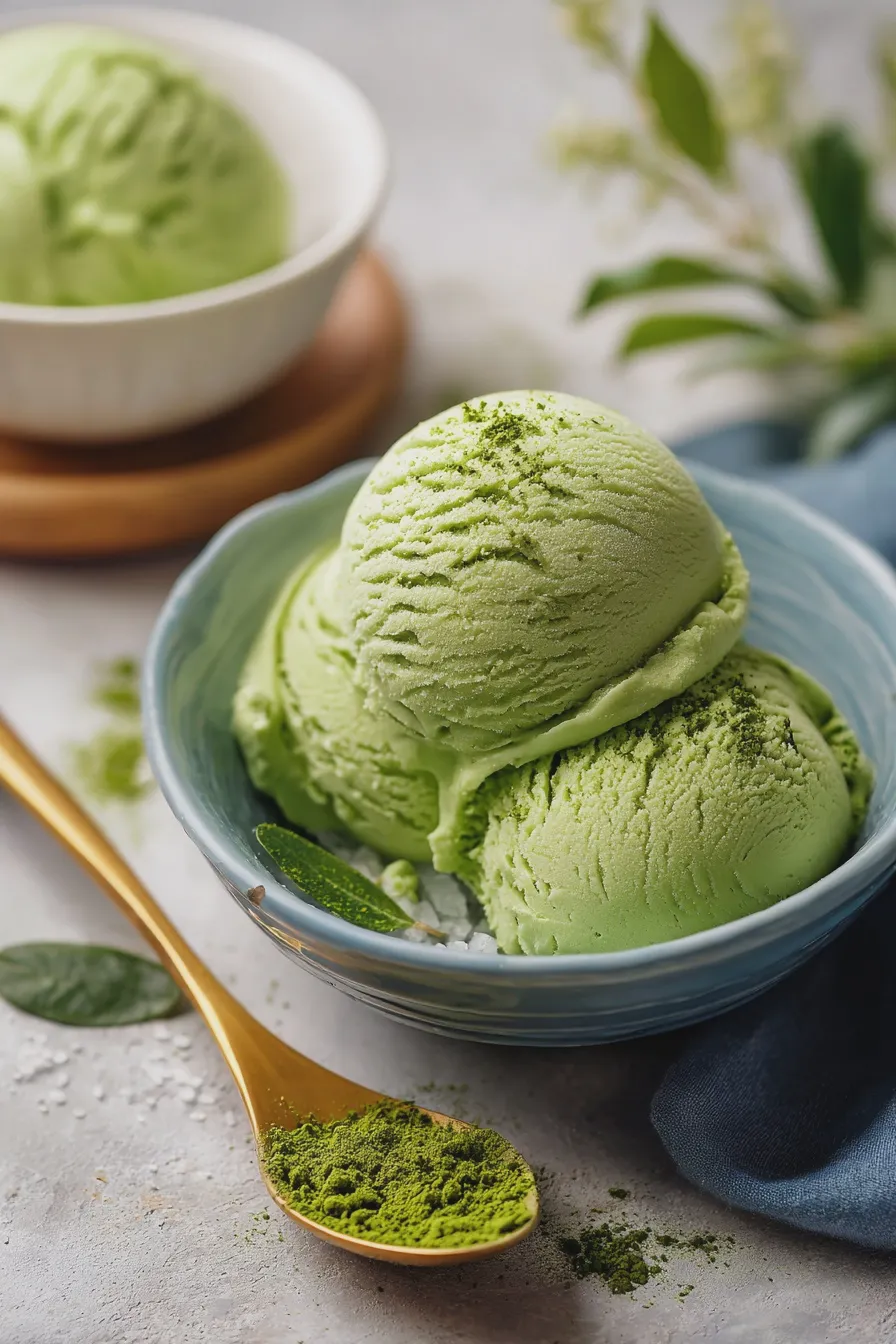 matcha ice cream