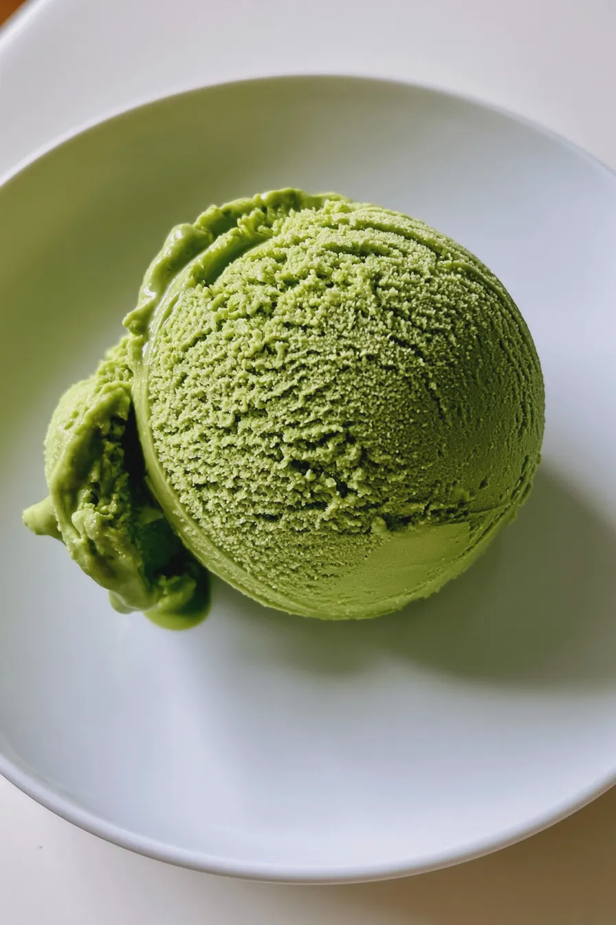 matcha ice cream