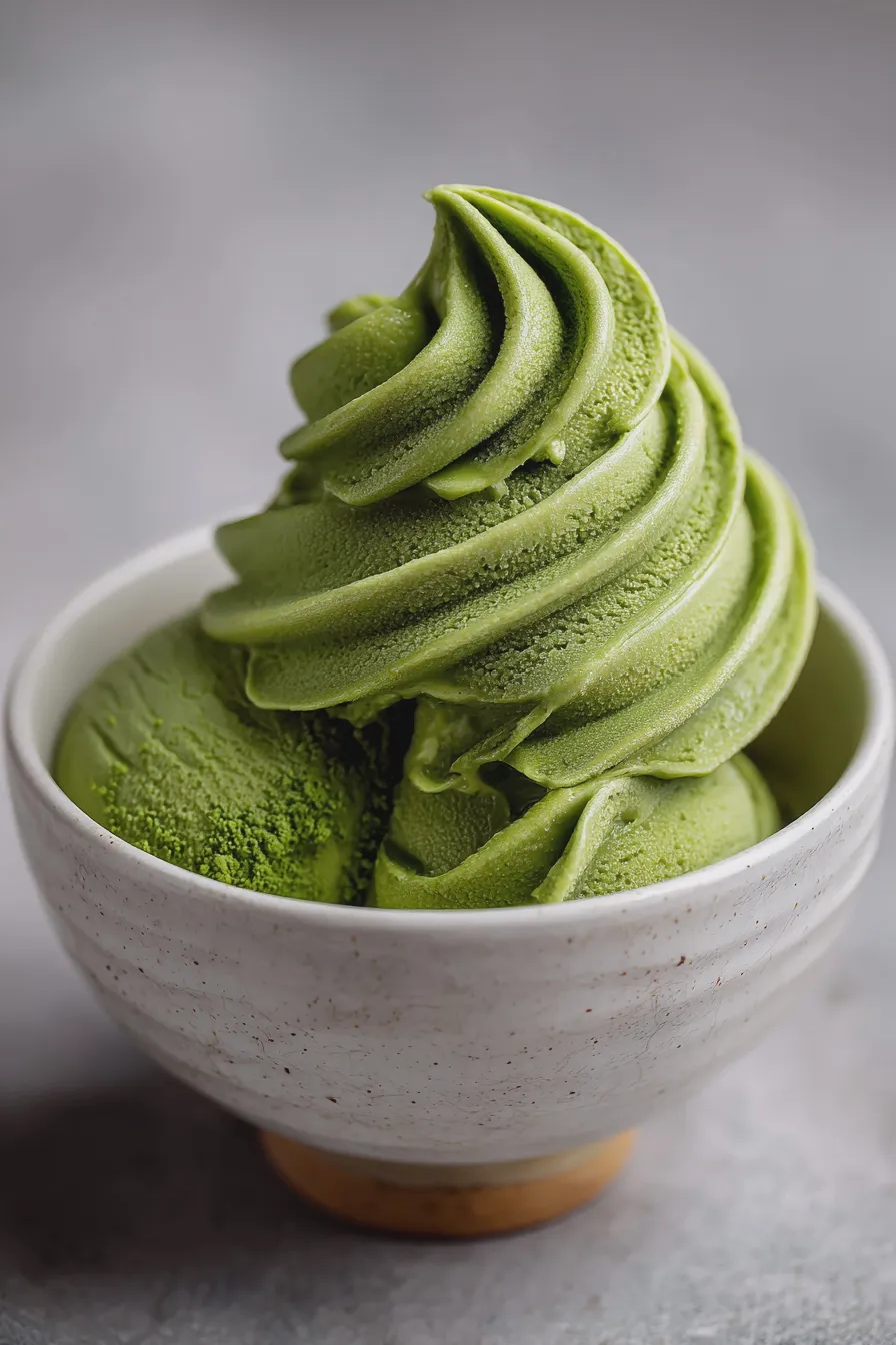 matcha ice cream