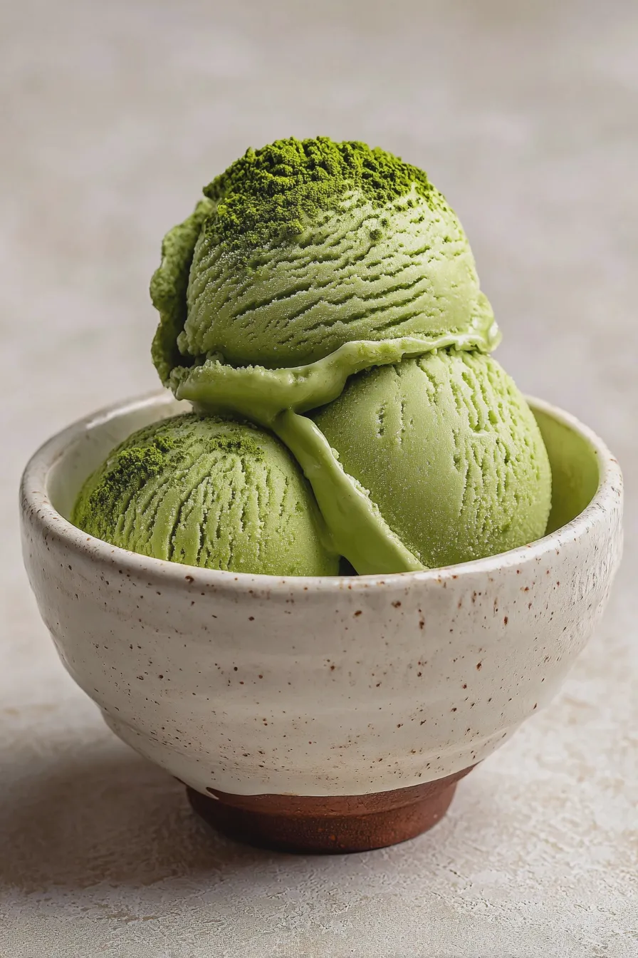 matcha ice cream