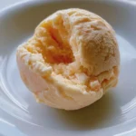 homemade peach ice cream