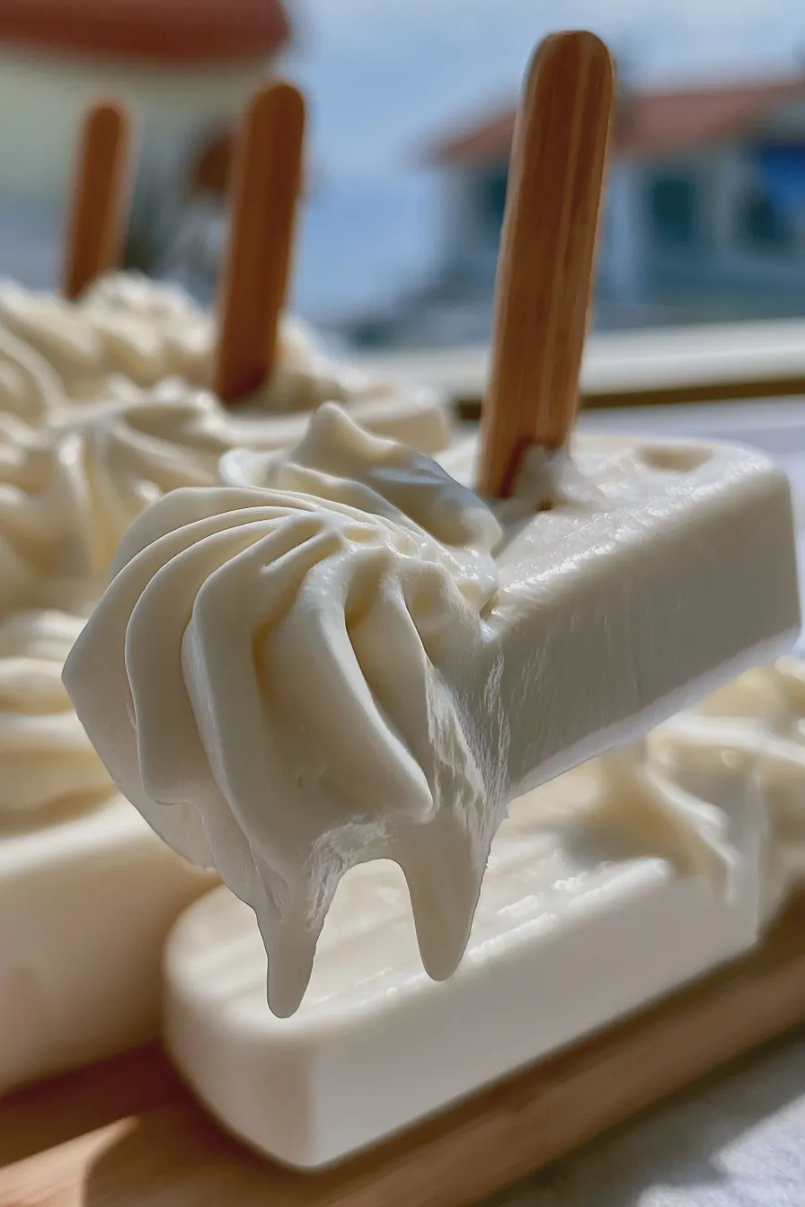 ice cream popsicles