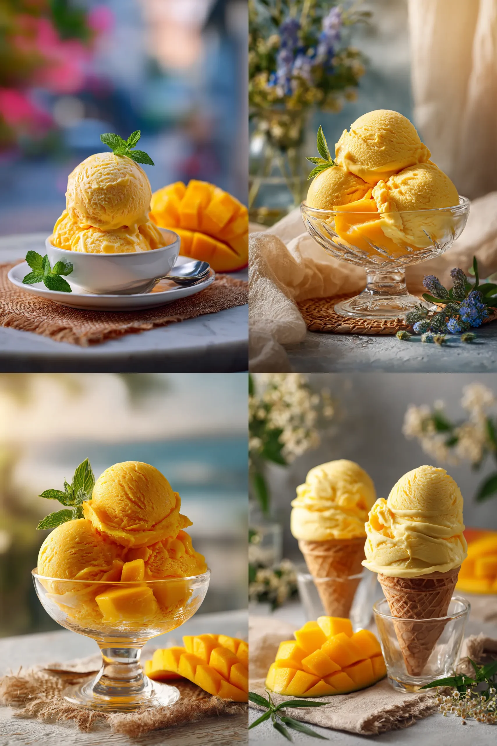mango ice cream recipe