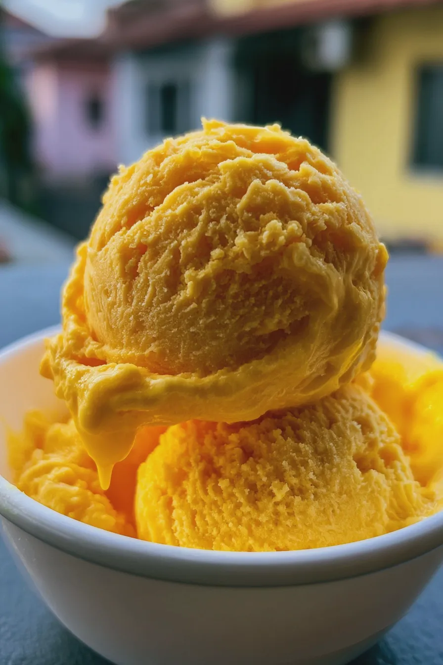 mango ice cream recipe