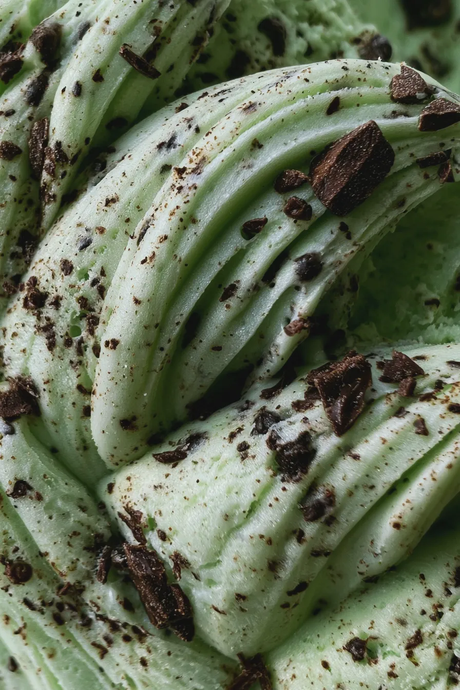 mint chocolate chip ice cream