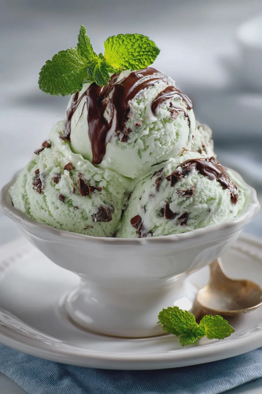 mint chocolate chip ice cream