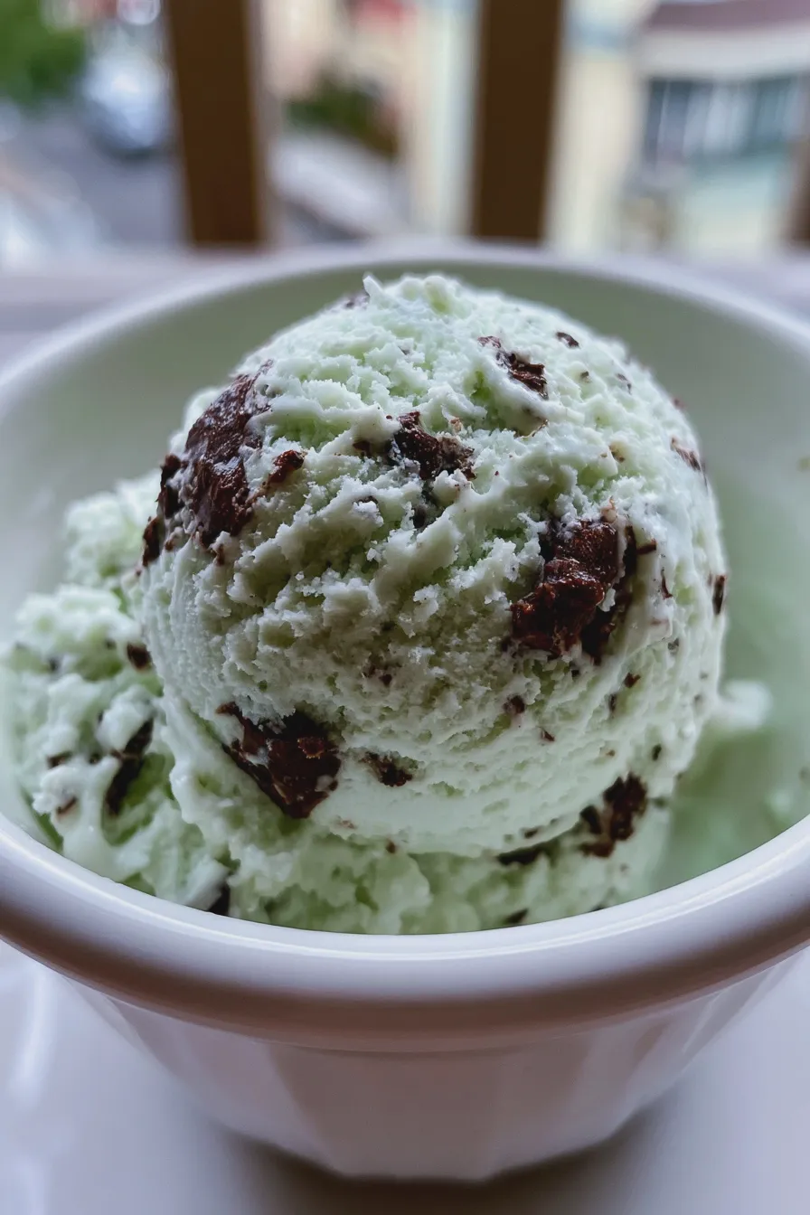 mint chocolate ice cream Homemade Recipe