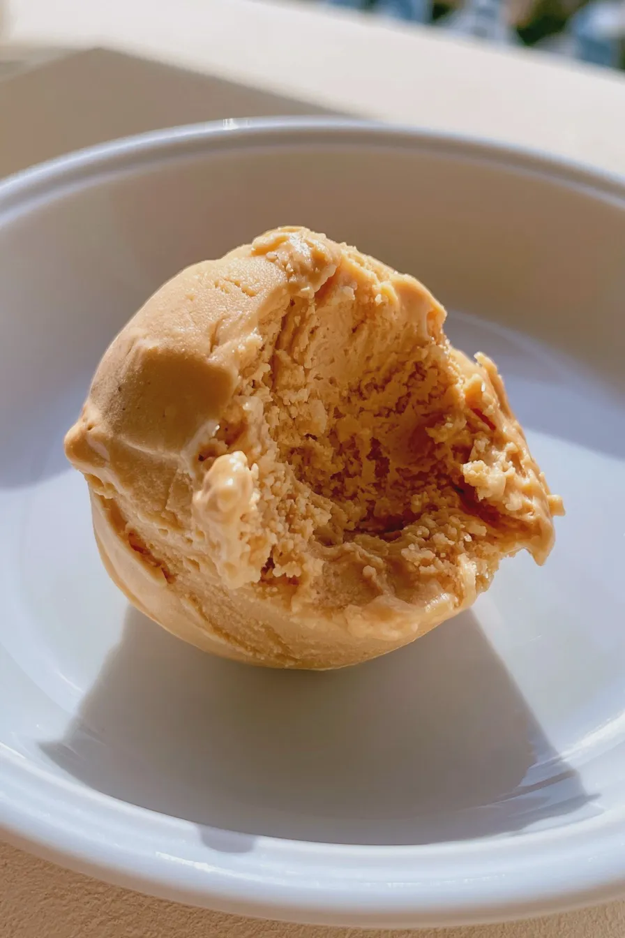 peanut butter ice cream Homemade Easy Recipe 4 peanut butter ice cream