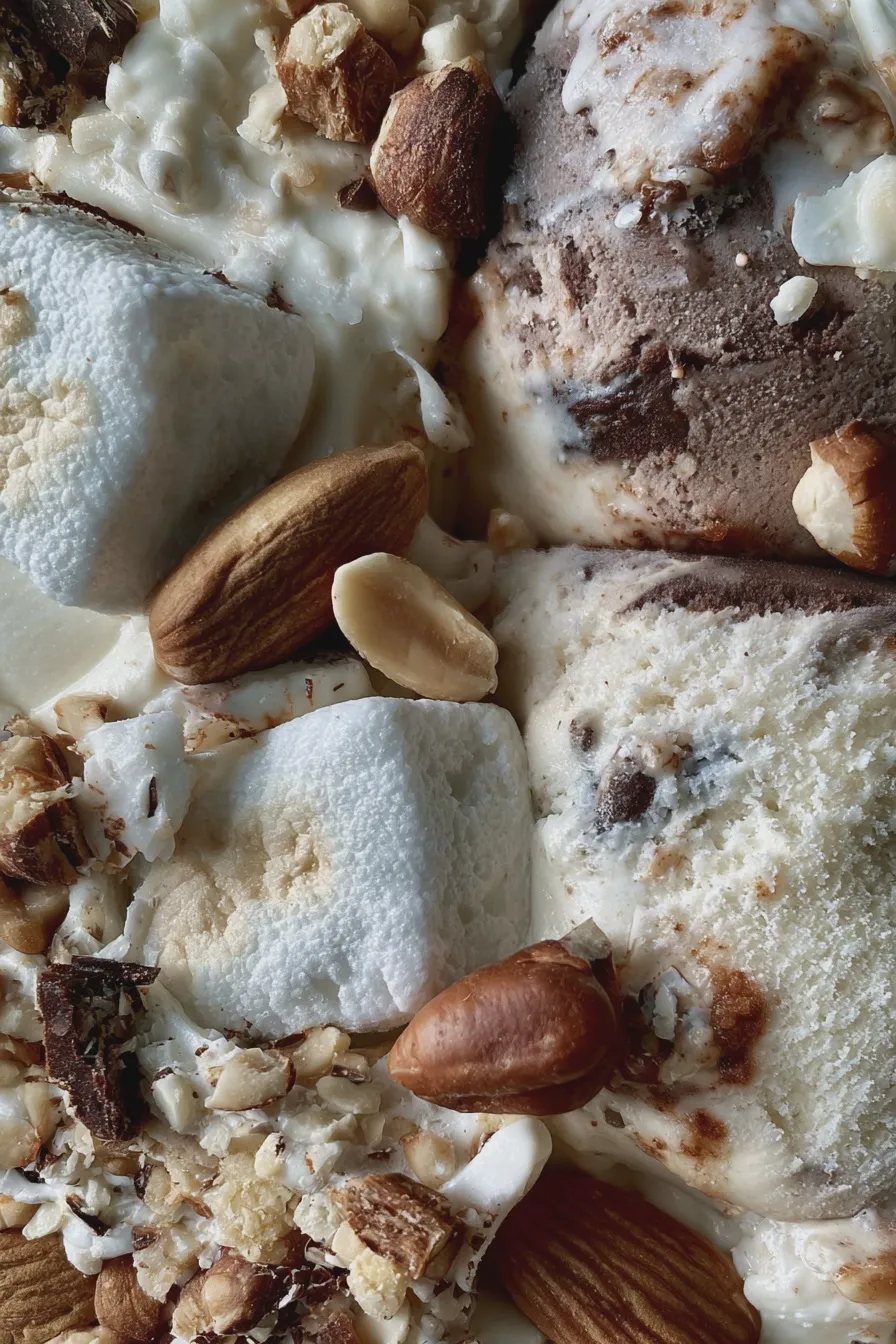 rocky road ice cream Recipe Homemade 1 rocky road ice cream
