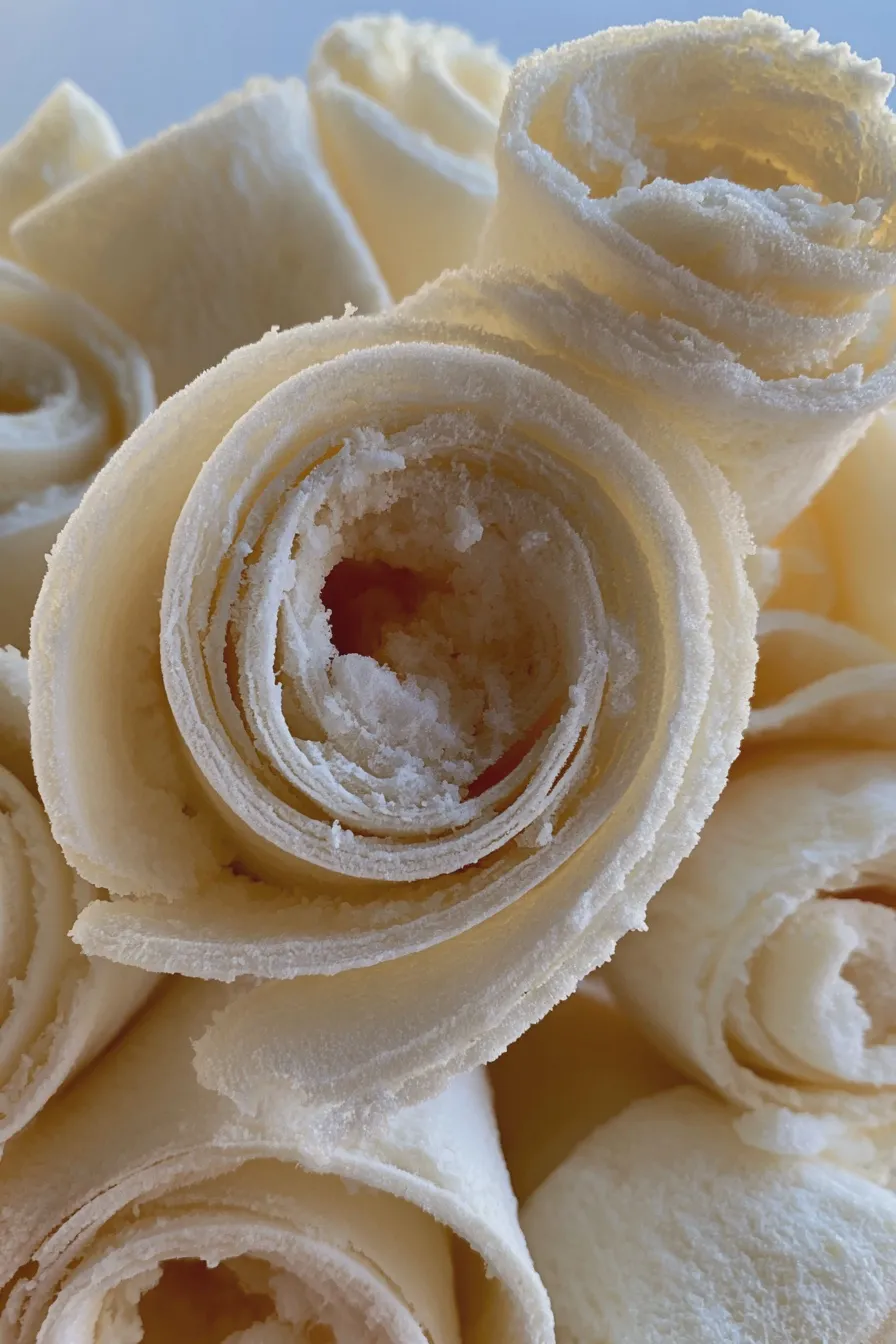 rolled ice cream