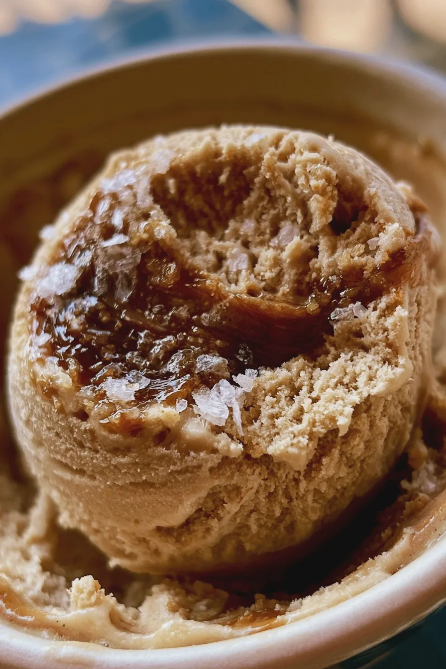 salted caramel ice cream Homemade Recipe 2 salted caramel ice cream