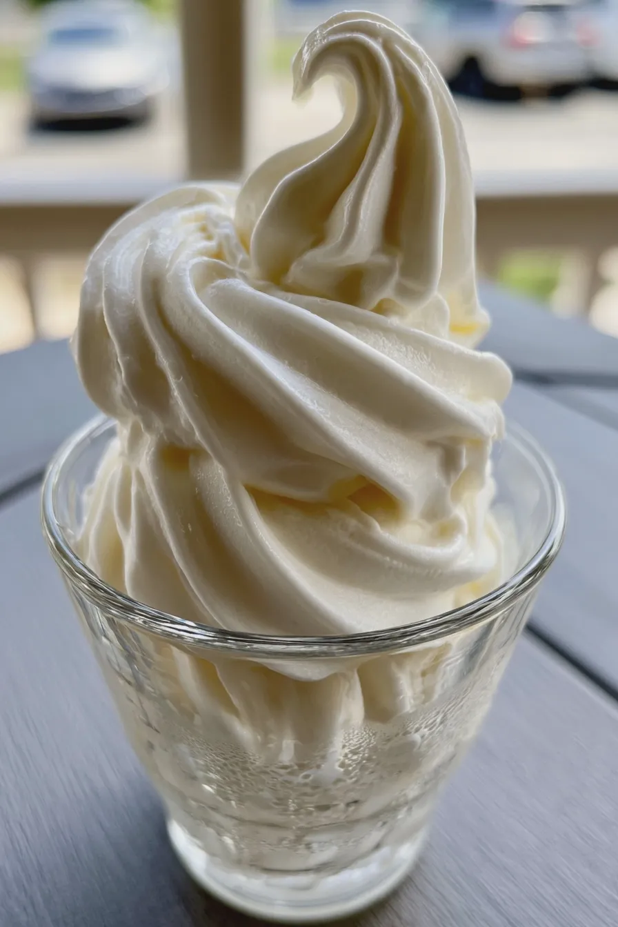 soft serve ice cream recipes