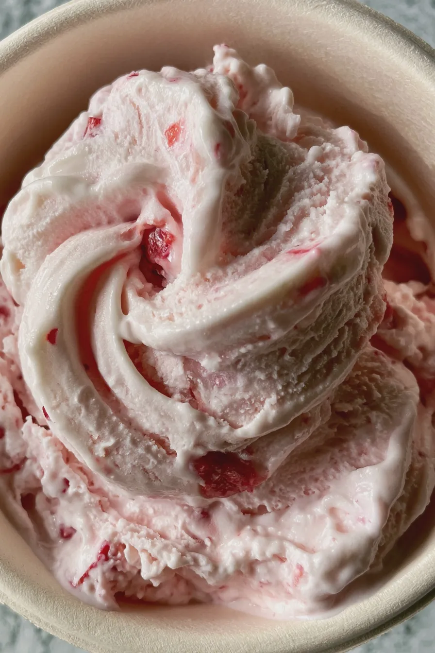 strawberry ice cream recipe