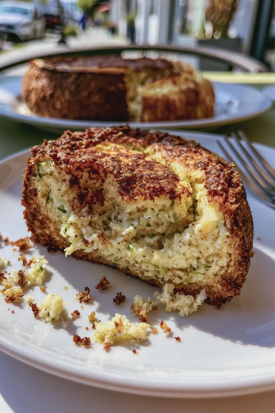 Zucchini Cheesecake