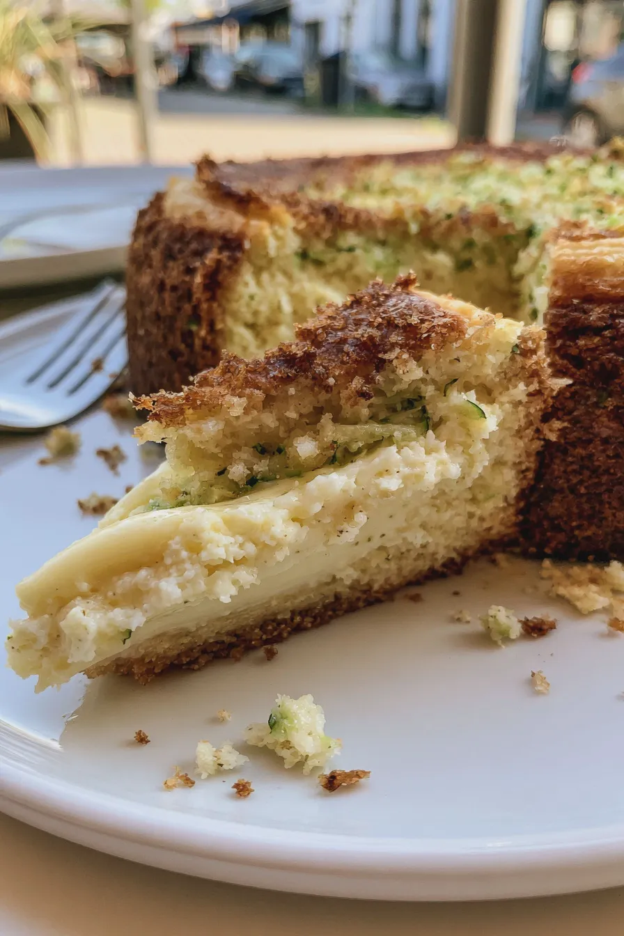 Zucchini Cheesecake