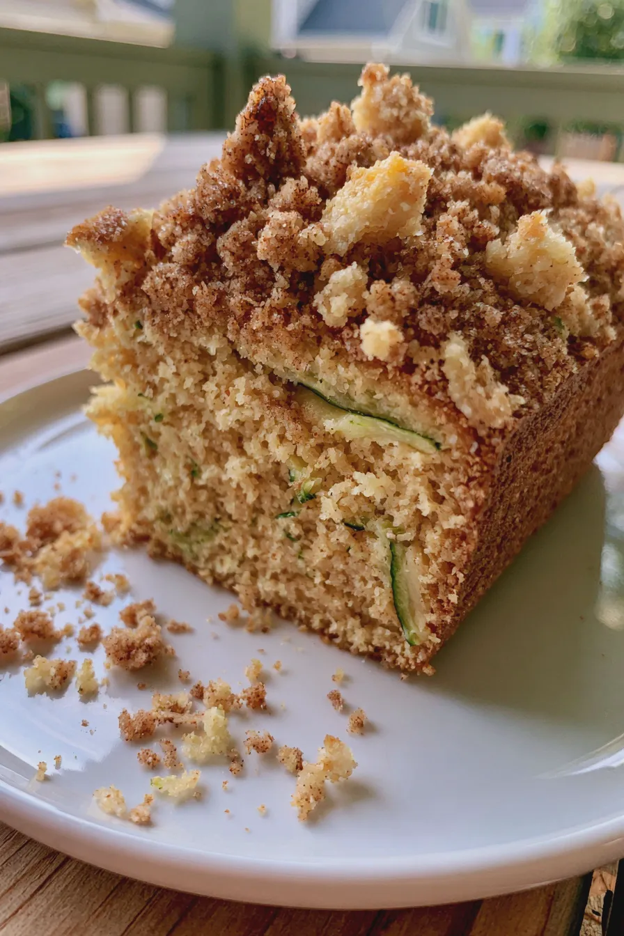 Zucchini Crumb Cake Recipe for a Moist Summer Dessert 3 Zucchini Crumb Cake