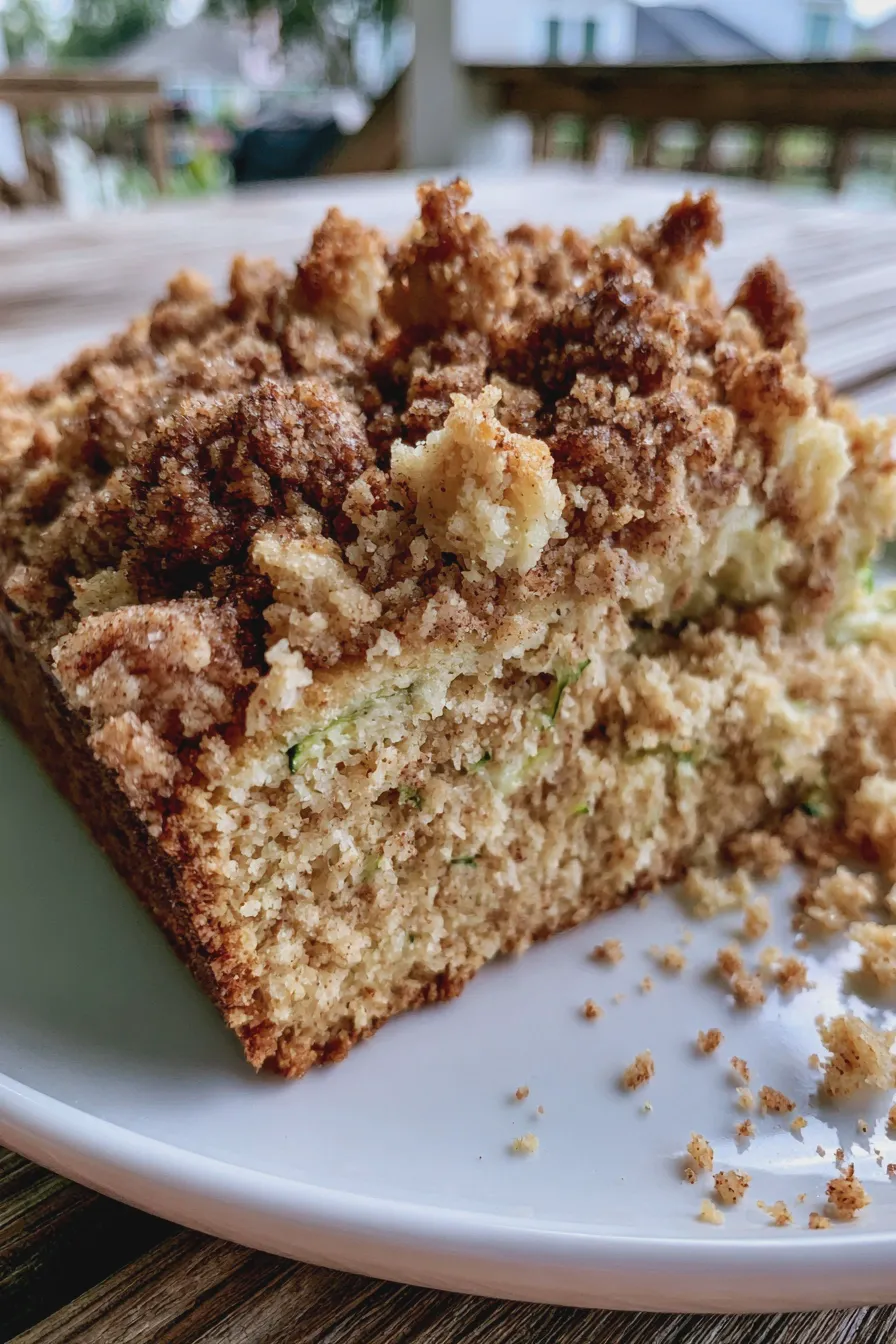 Zucchini Crumb Cake Recipe for a Moist Summer Dessert 1 Zucchini Crumb Cake