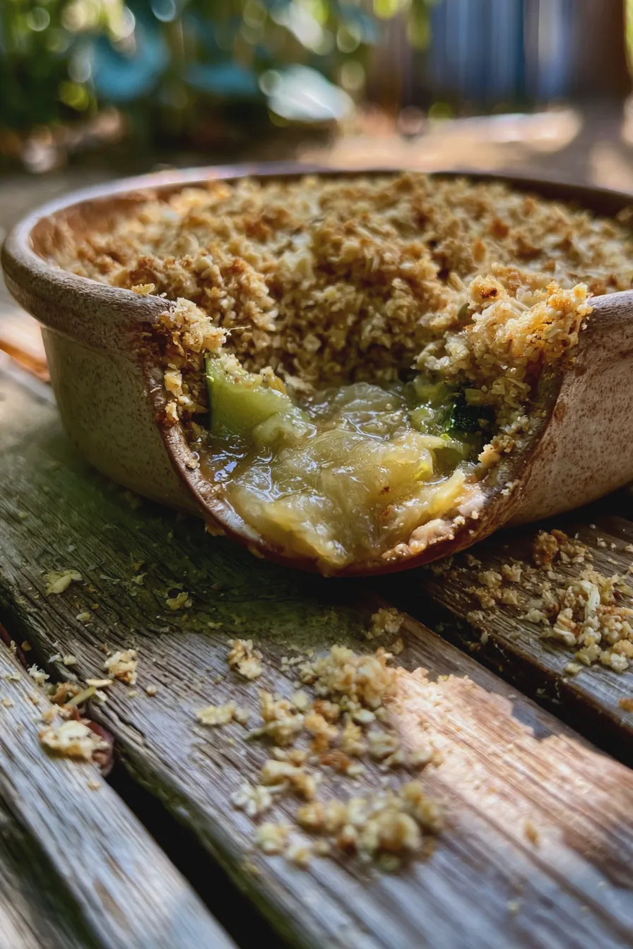 Zucchini Crumble