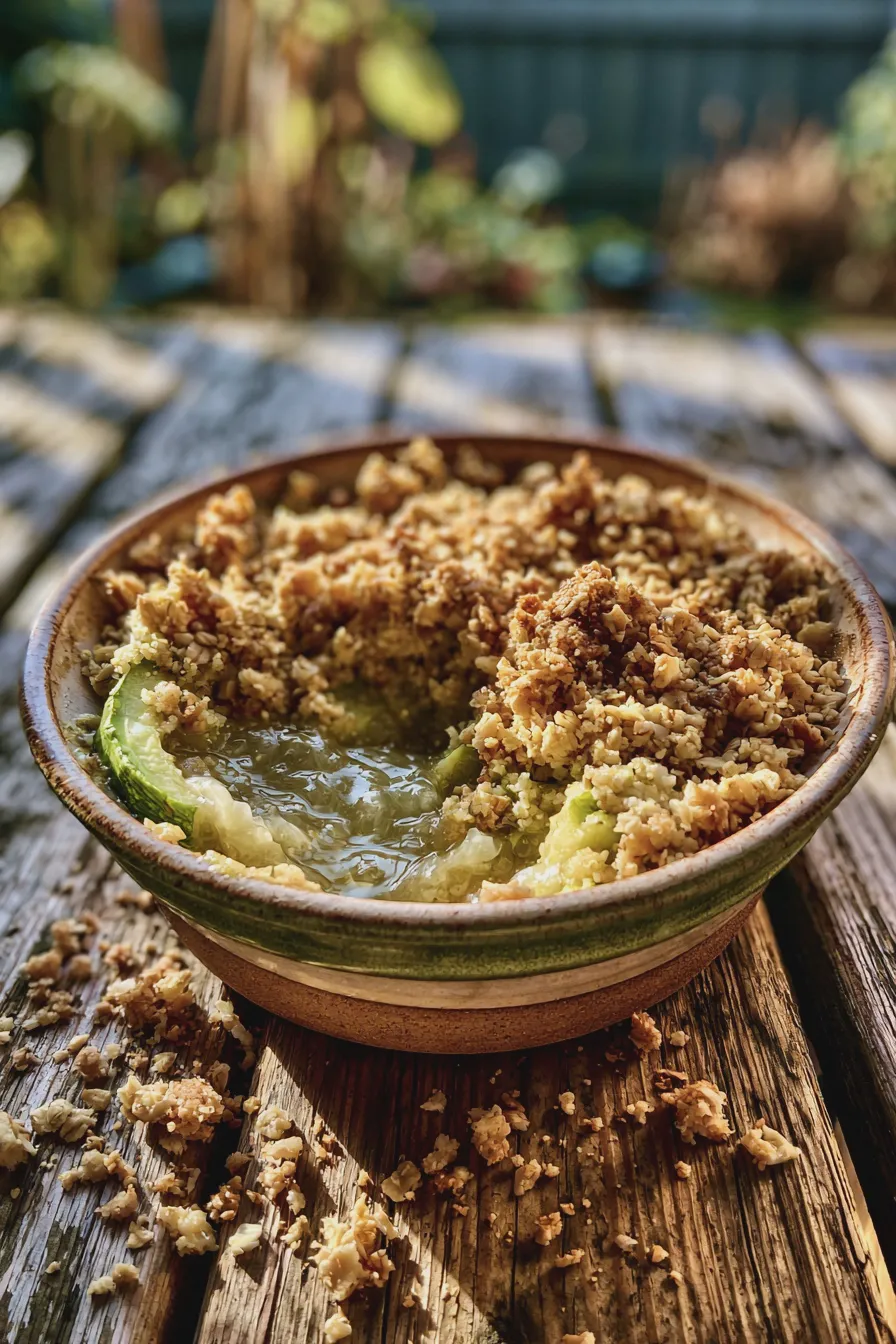 Zucchini Crumble