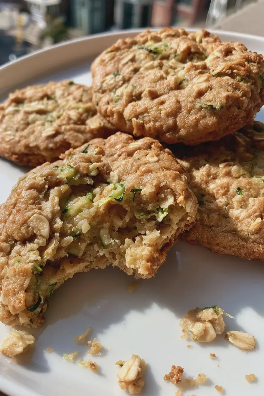 Zucchini Oatmeal Cookies