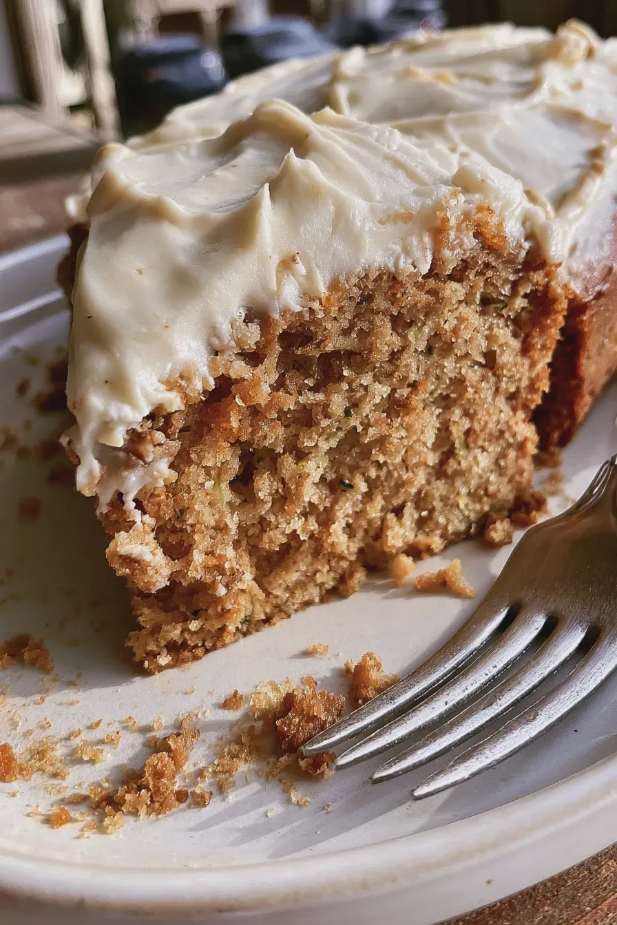 Zucchini Sheet Cake Recipe with Cream Cheese Frosting 1 Zucchini Sheet Cake