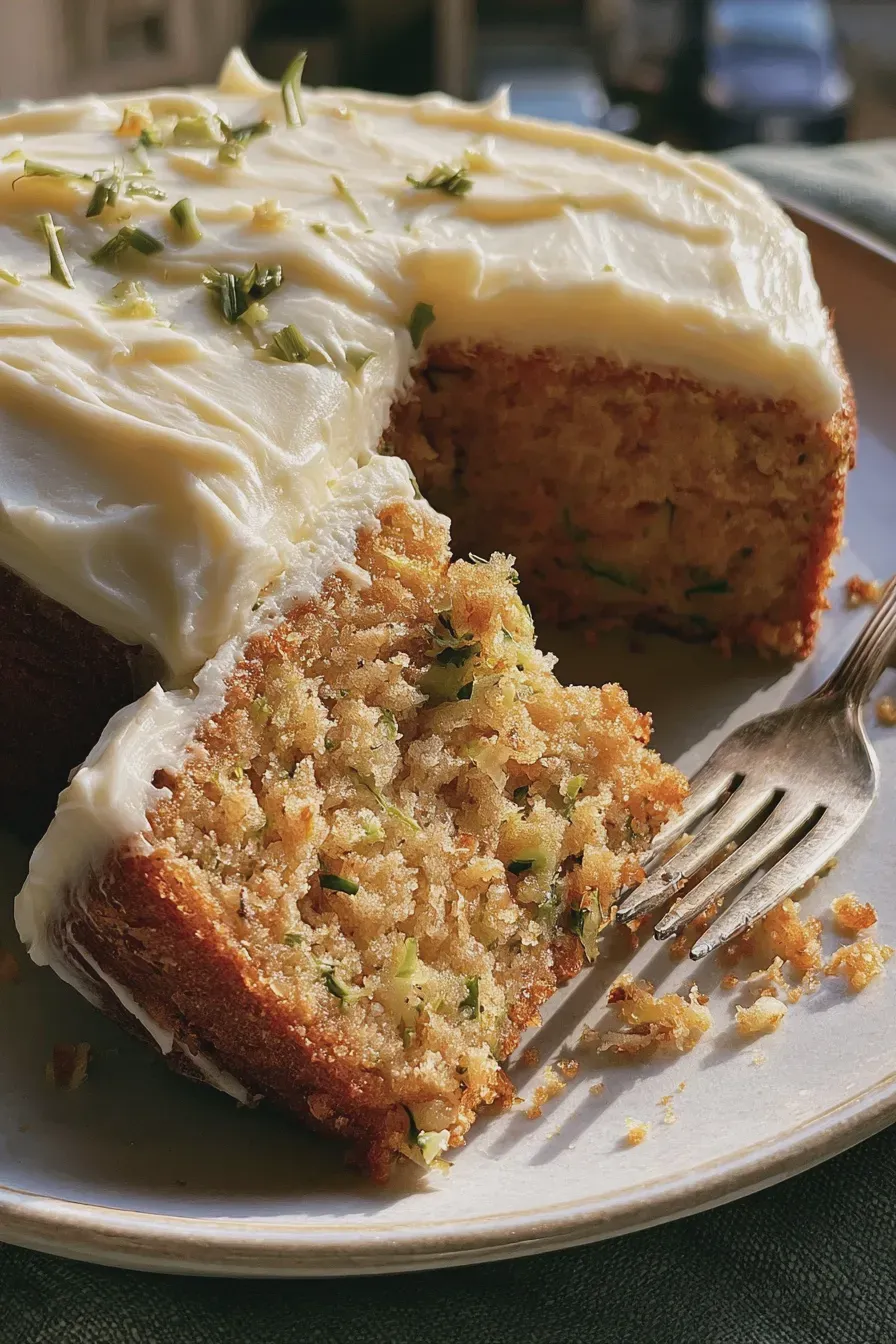 Zucchini Sheet Cake Recipe with Cream Cheese Frosting 3 Zucchini Sheet Cake