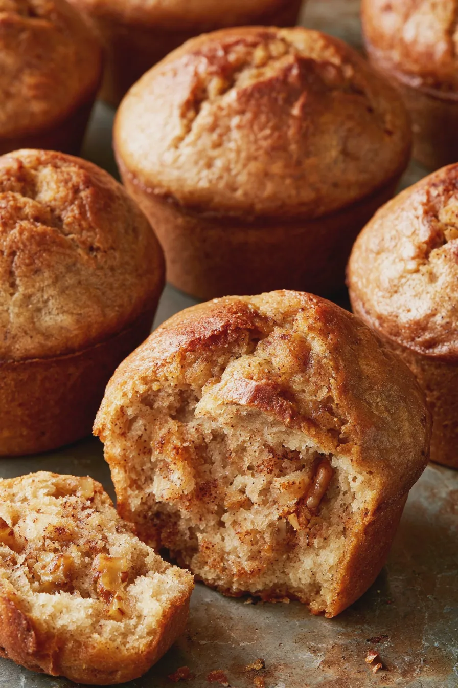 apple butter muffins