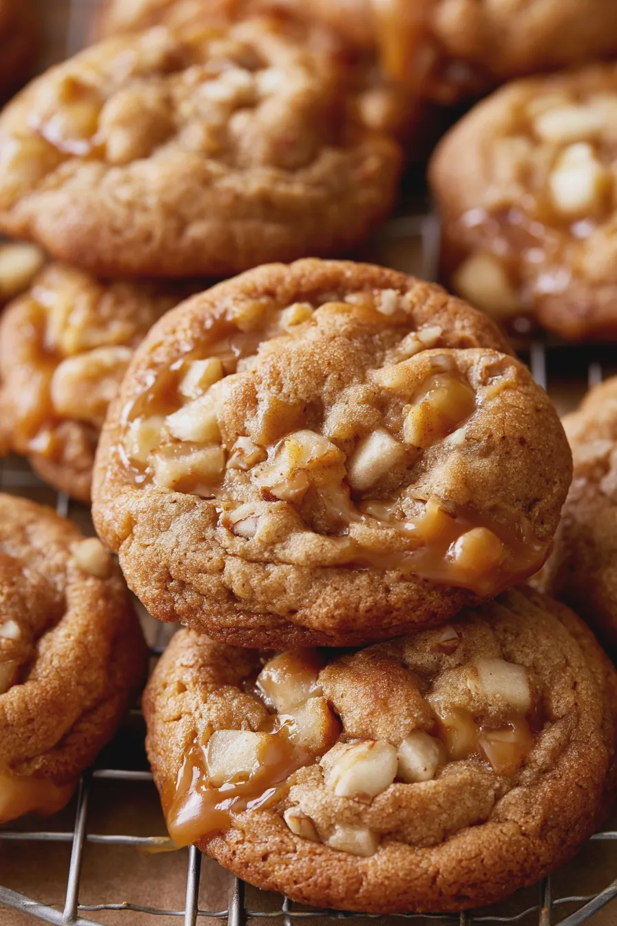 apple caramel cookies Recipe 1 apple caramel cookies