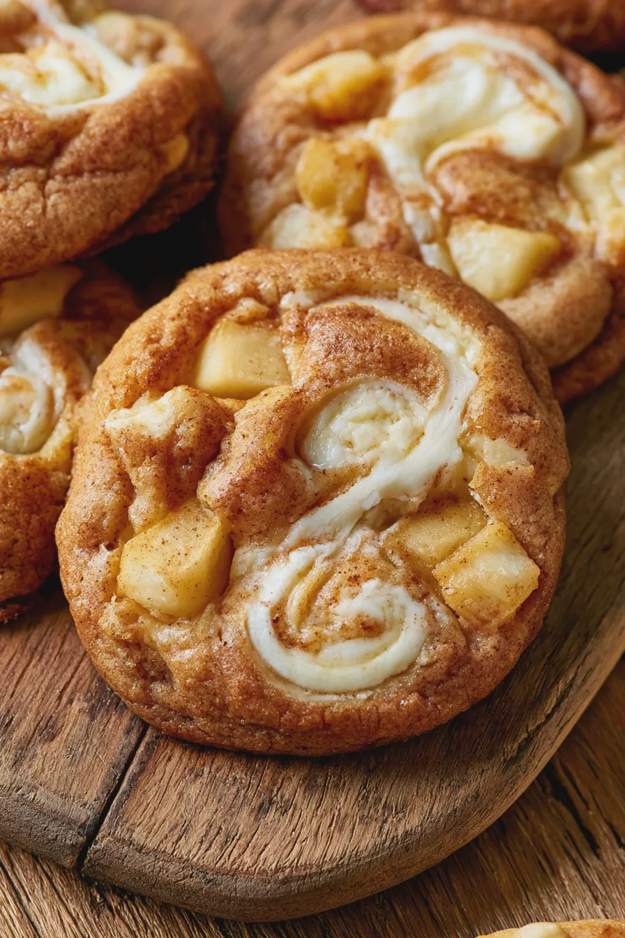 apple cheesecake cookies