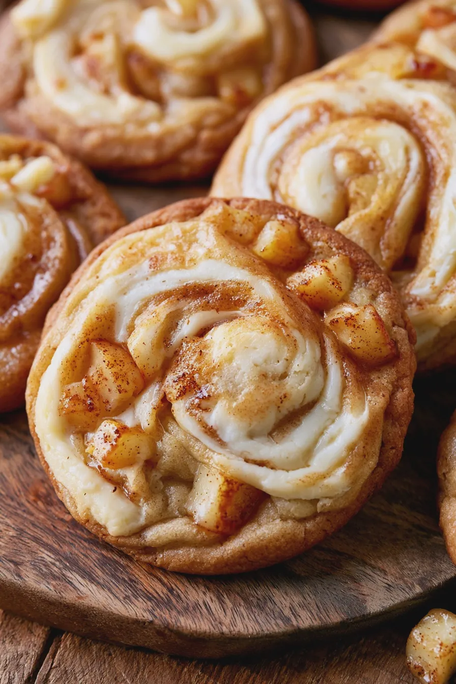 apple cheesecake cookies