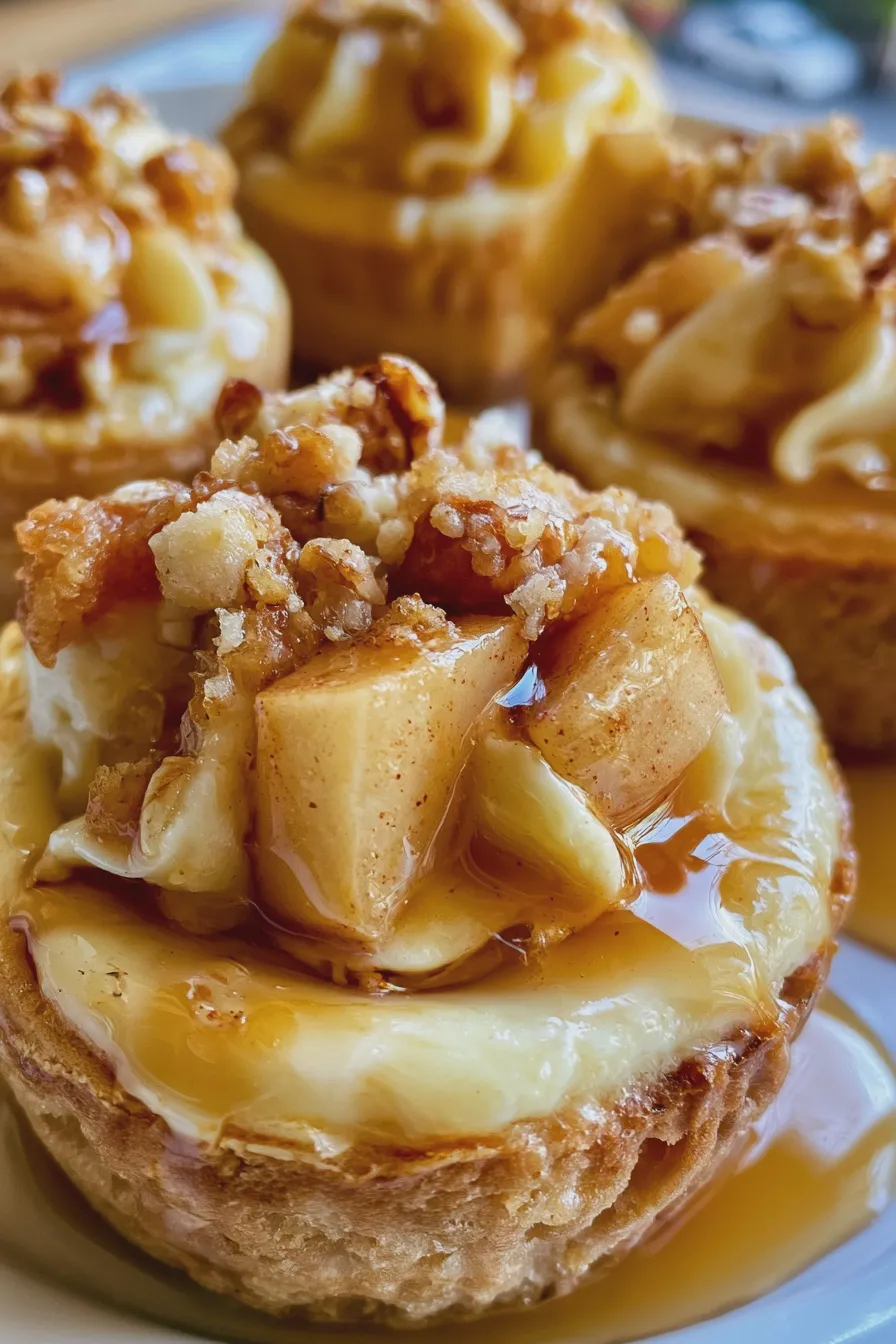 apple cheesecake dessert cups