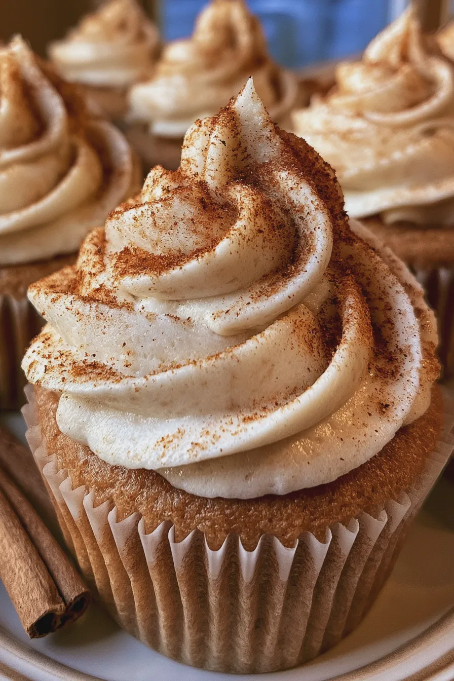 apple cider cupcakes