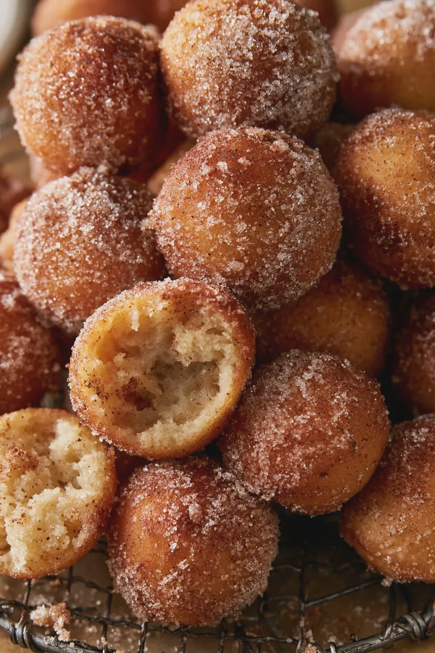 apple cider donut holes
