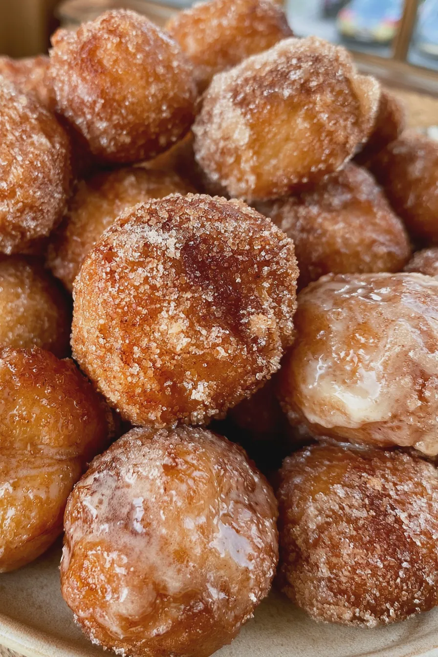 apple cider fritters