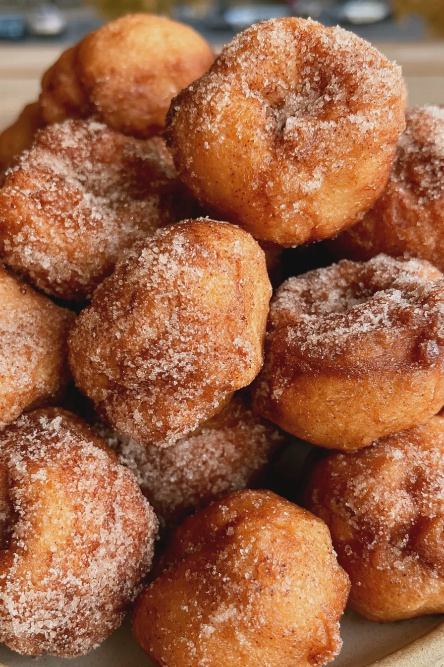 apple cider fritters