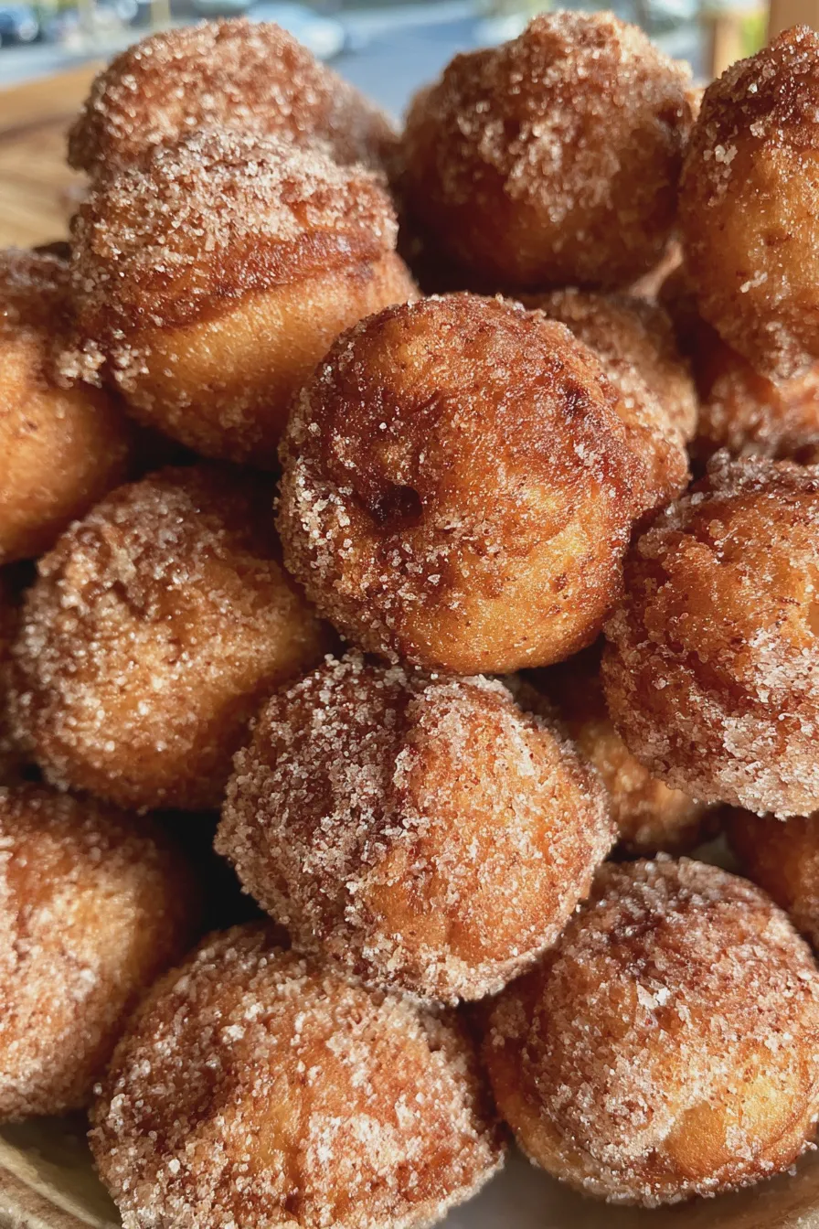 apple cider fritters