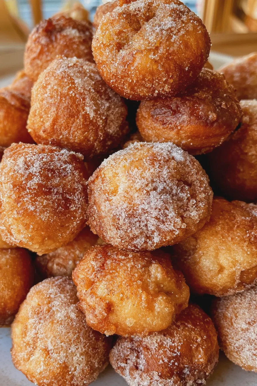 apple cider fritters