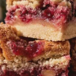 Apple Cranberry Crumble Bars Recipe 5 Apple Cranberry Crumble Bars