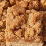 apple crumb bars