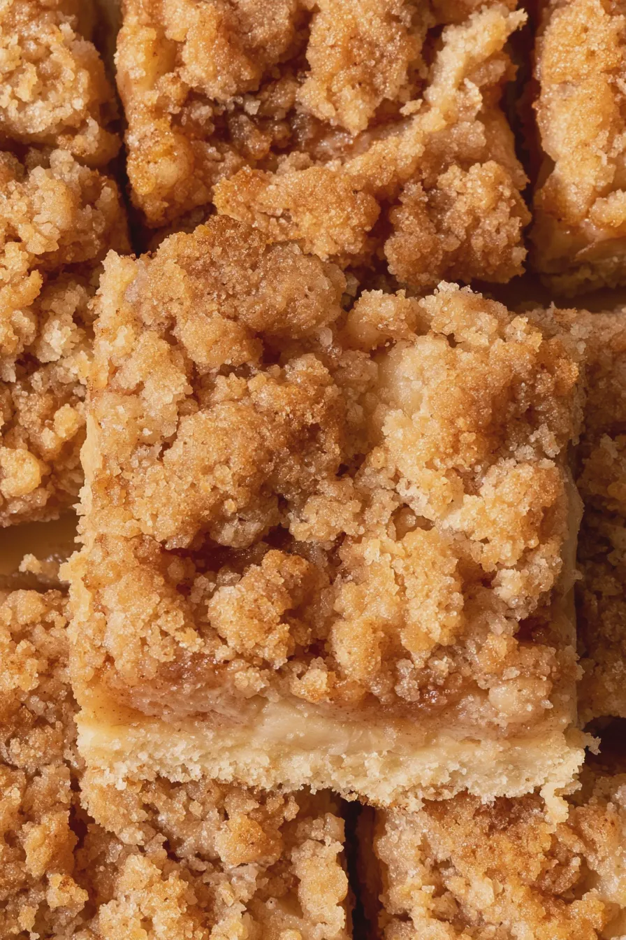 apple crumb bars