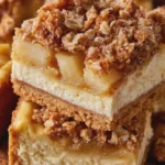 apple crumble cheesecake bars 5 apple crumble cheesecake