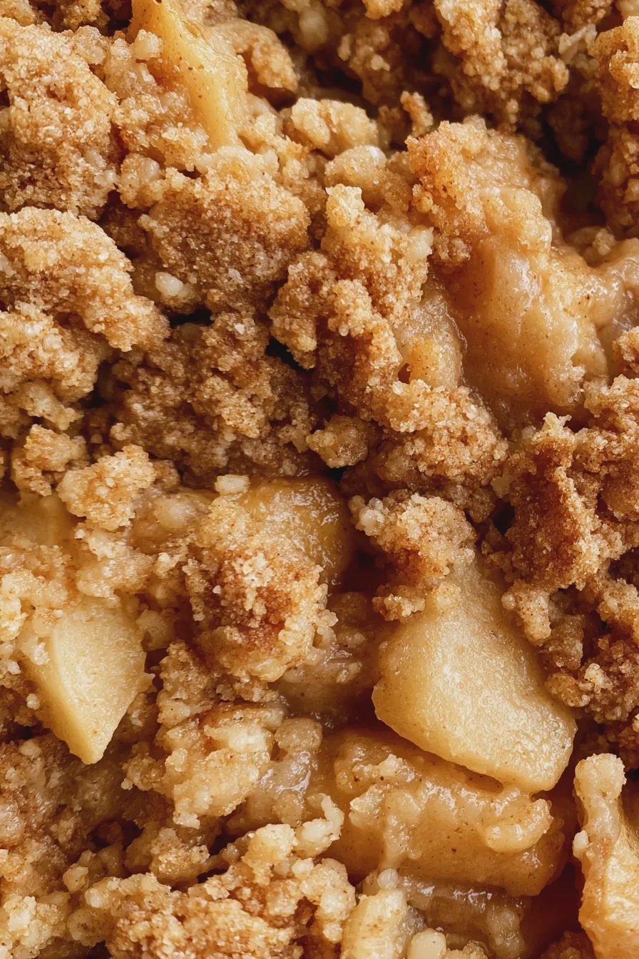 apple crumble