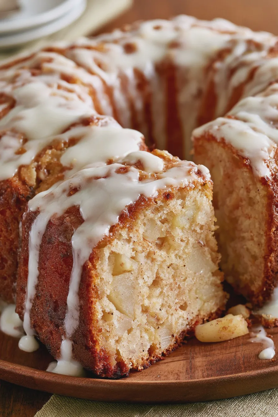 apple fritter cake