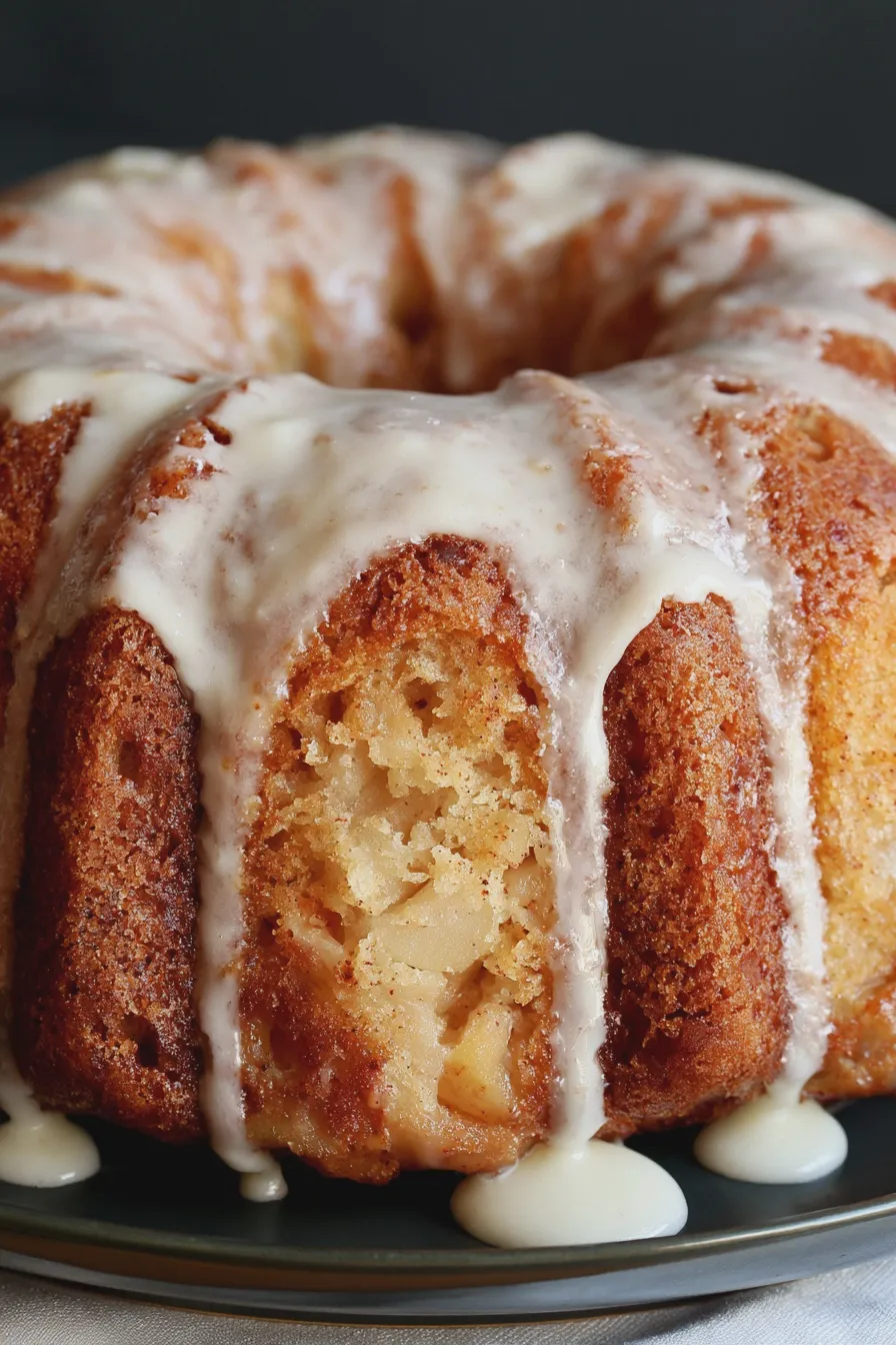 apple fritter cake