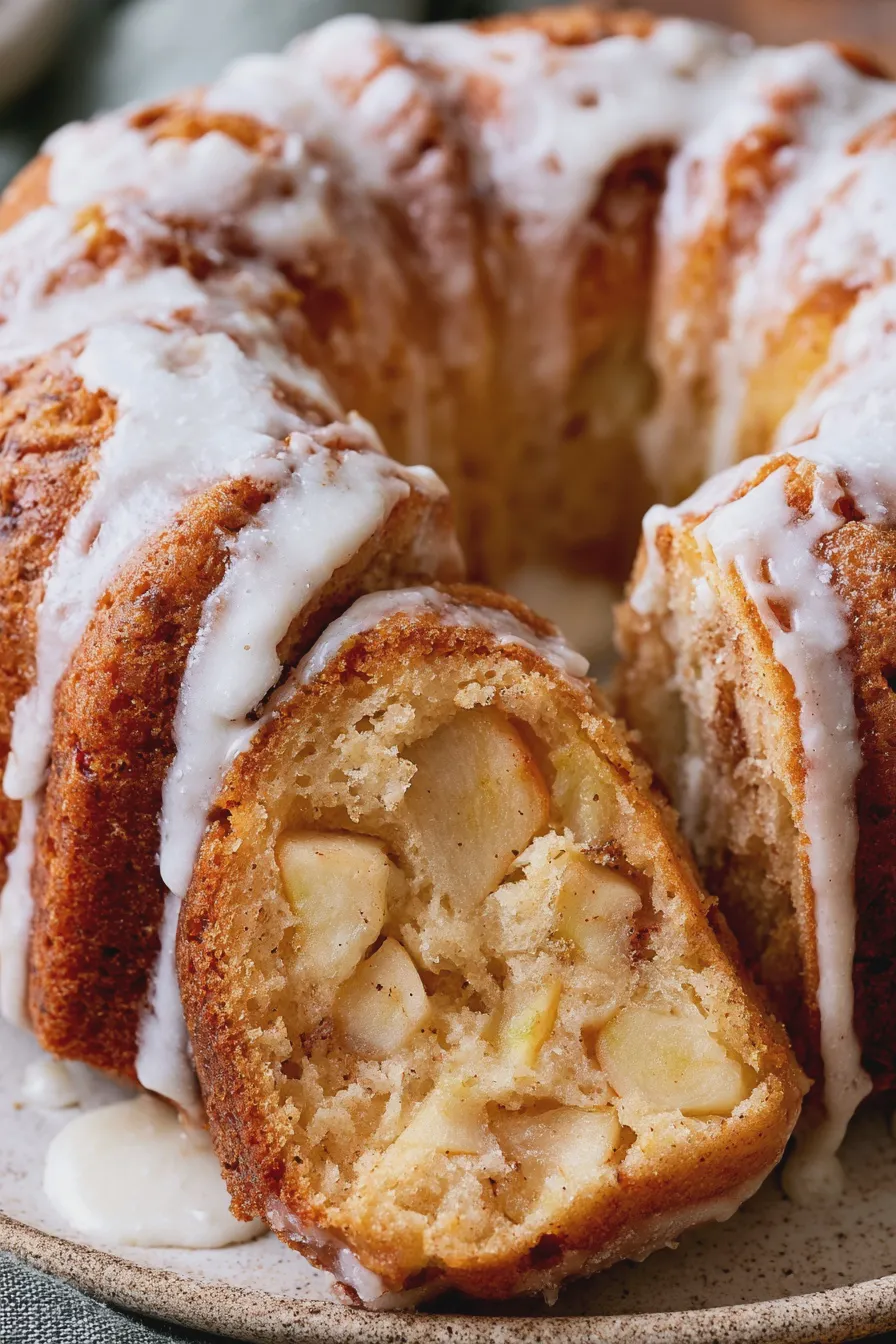 apple fritter cake