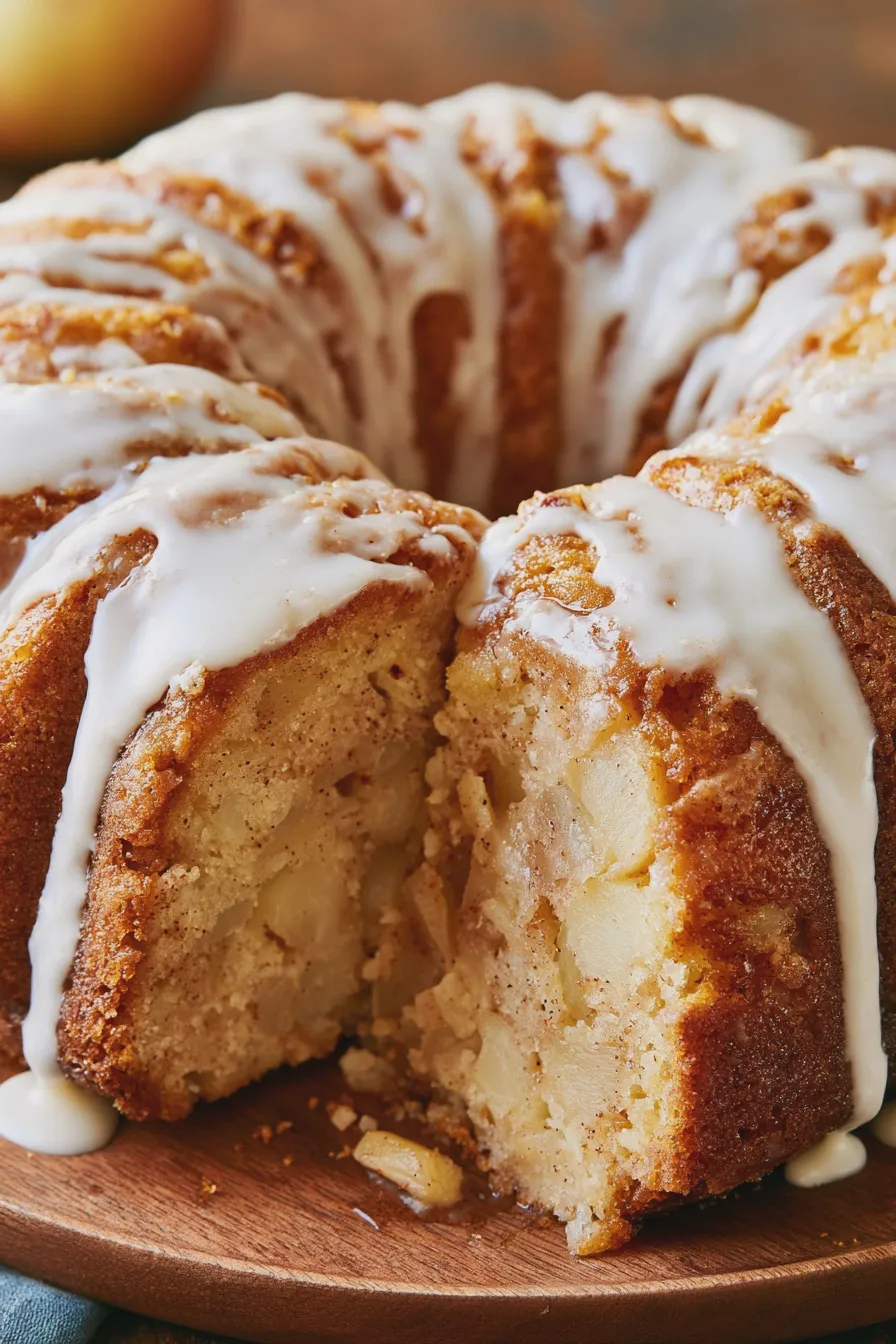 apple fritter cake
