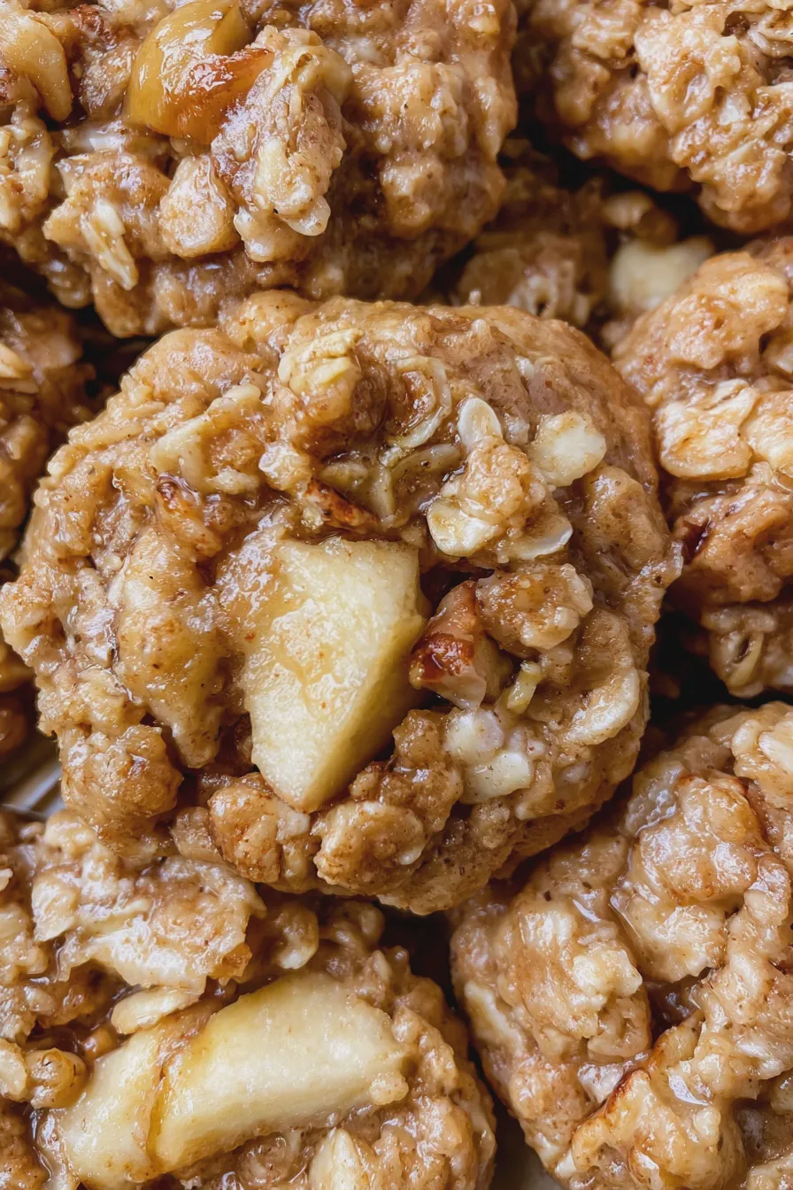 apple oatmeal cookies Recipe 3 apple oatmeal cookies