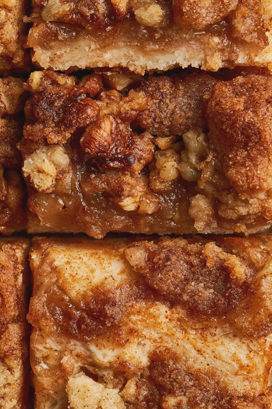 apple pie cheesecake bars