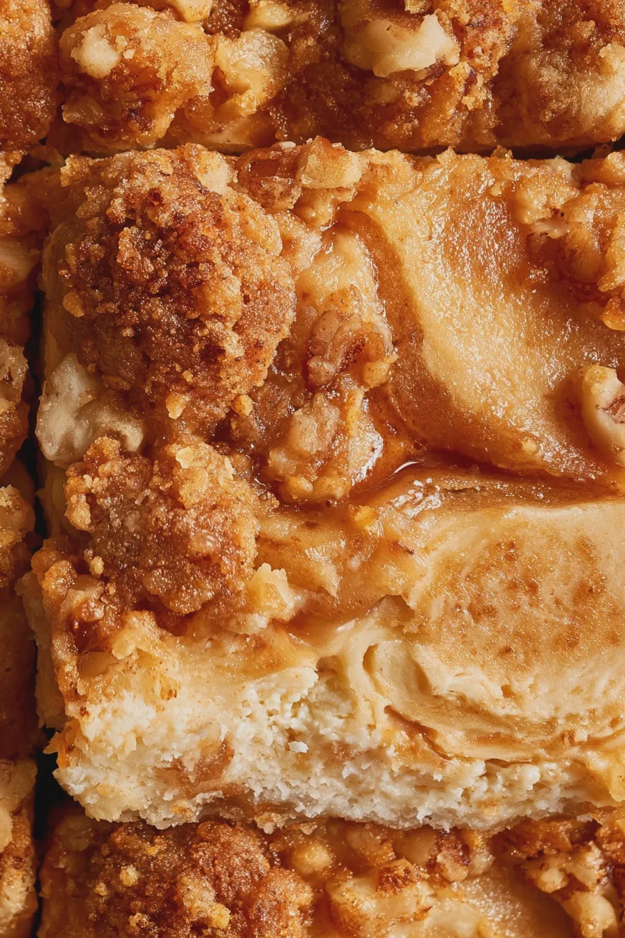 apple pie cheesecake bars
