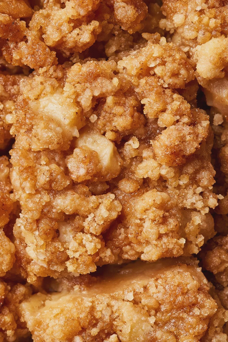 apple streusel bars